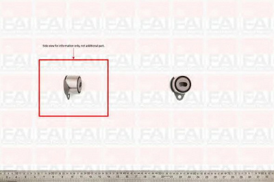 FAI AUTOPARTS t6440 -  Натяжной ролик, ремень ГРМ